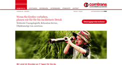 Desktop Screenshot of comtrans.de