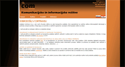 Desktop Screenshot of comtrans.si